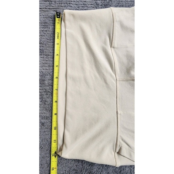 OFFLINE By Aerie The Hugger High Waisted Flare Boot Legging Beige Sz M Womans - Picture 6 of 7